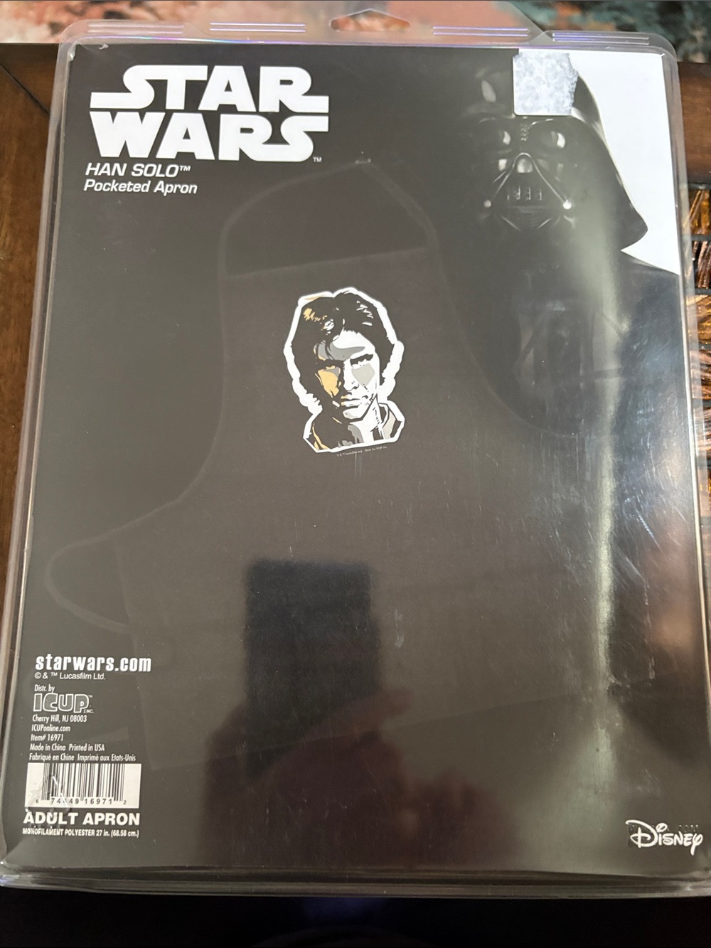Star Wars Han Solo Graphic Apron - Black